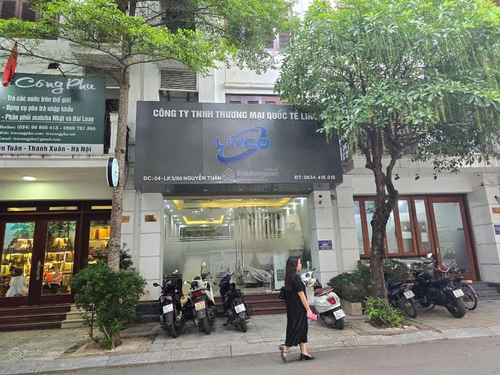 Lk 90 nguyễn tuân  thanh xuân 75m2, mặt tiền 5.5m. vị trí đẹp kd , thang máy ,giá nhỉnh 40 tỷ.