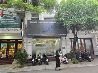 Lk 90 nguyễn tuân  thanh xuân 75m2, mặt tiền 5.5m. vị trí đẹp kd , thang máy ,giá nhỉnh 40 tỷ.