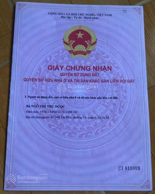 Hot! chỉ 1 căn bán duy nhất 128m2, 4pn, 2wc, giá chỉ 6 tỷ2. sổ hồng. nh hỗ trợ vay.  0902 747 ***