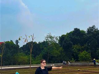 Bán đất sơn tây ngay sát đường vành đai 5 sắp triển khai giá chưa đến 2 tỉ