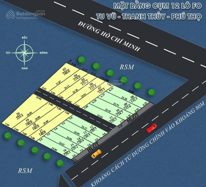 Bán lô đất 140m² đã có sổ, công chứng trong ngày