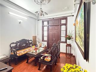 Nhà đẹp phố đê la thành, ngõ 3 gác tránh thoải mái, 1 phút ra phố, lô góc, dân xây thoáng, 46m2*5t