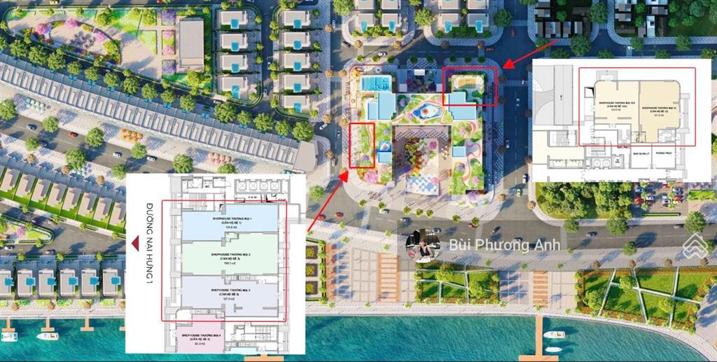 Cam kết giá tốt  shophouse mặt sông peninsula đà nẵng sổ lâu dài có thể vừa ở vừa kinh doanh