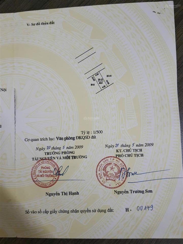 Chính chủ cần bán gấp nhà ngô thì nhậm hà đông
