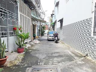 Hòa bình hẻm xe hơi 38m 2 tầng  2pn 2wc nhỉnh 4đ