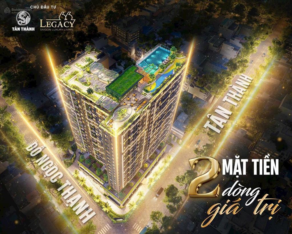 Bán căn hộ 1pn tại legacy 66, 6 tỷ vnd, 53m2, giá ưu đãi chính chủ