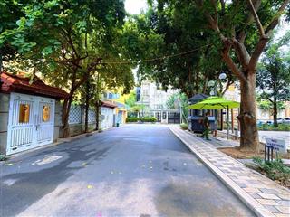 Biệt thự vườn đào * 195m * mặt tiền 13m * view vườn hoa * gara ô tô * 120 tỷ
