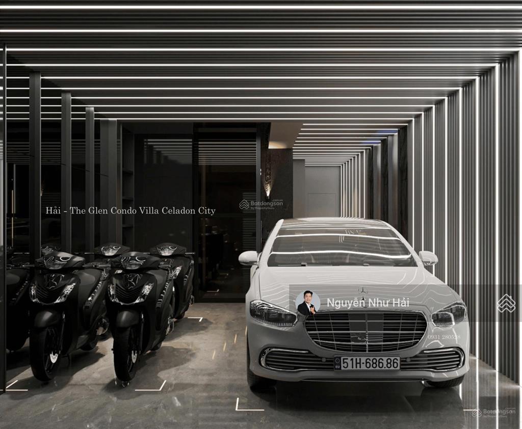 Bán sky villa celadon city  242m2 / 5pn  nội thất cơ bản  có garage trong nhà. giá 12,1 tỷ