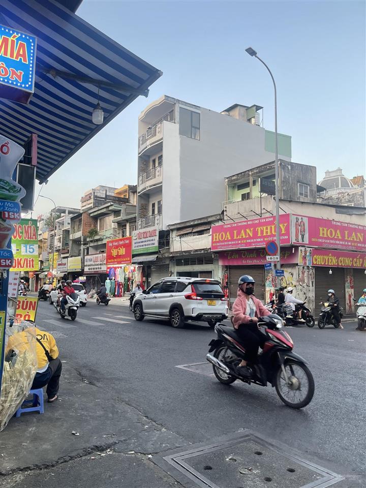 Nhà hẻm xe hơi khu kinh doanh buôn bán quần áo tân bình.