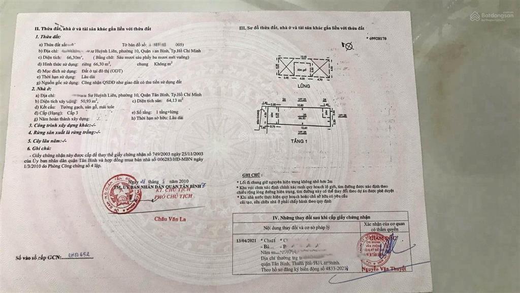Nhà ni sư huỳnh liên .p.10, tân bình tphcm