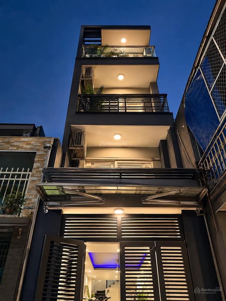 Cực phẩm dòng tiền nhà vạn kiếp bình thạnh, 4 tầng hẻm sẹt sát mặt tiền, 42m2, doanh thu 30tr.