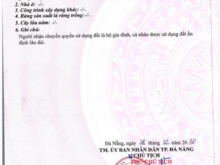 Cần bán lô đất nền đầm sen 16, ngũ hành sơn, đà nẵng