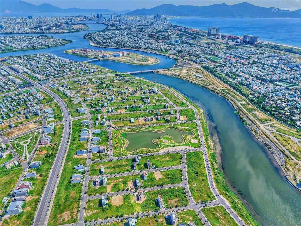 Bán lô góc 2 mặt tiền trực diện sông, view công viên, giá tốt hơn thị trường, sẵn sổ  0937 594 ***