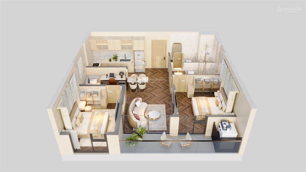 Bán căn hộ 2pn+ rivea residences chỉ 8tỷ nhận thêm chiết khấu độc quyền 27%