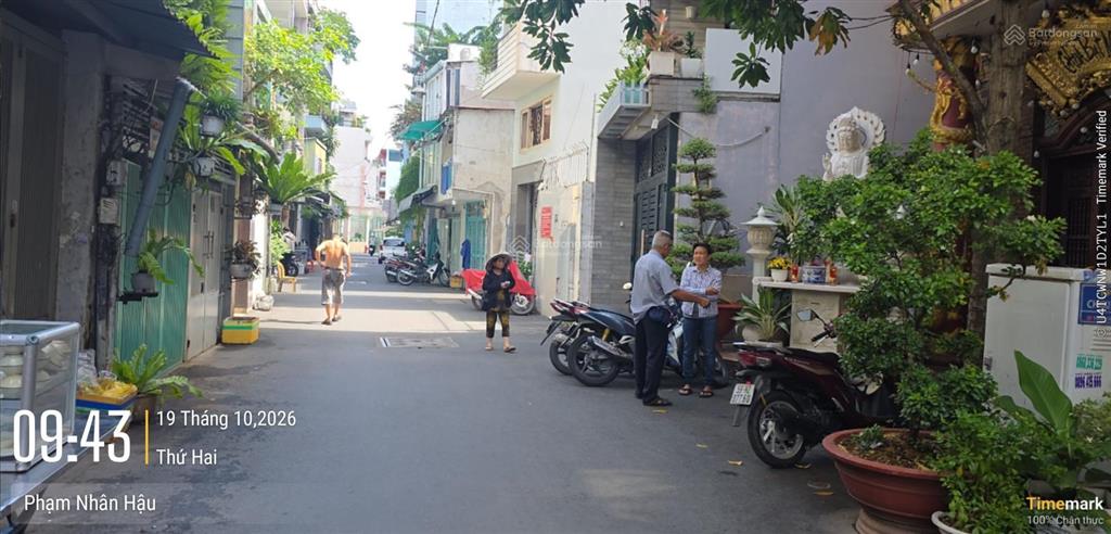 Bán nhà đoàn văn bơ  55m2  sổ vuông vức  shr  không lộ giới  chỉ 5 tỷ nhỉnh