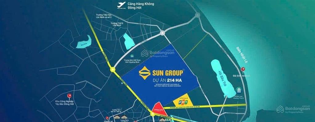 Đất nền dự án trung tâm thành phố đồng hới