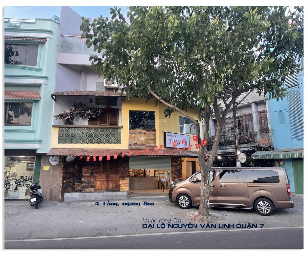 Chỉ 5,55 tỷ, mặt tiền nguyễn văn linh, nhà 3 tầng rộng 8m nguyễn văn linh