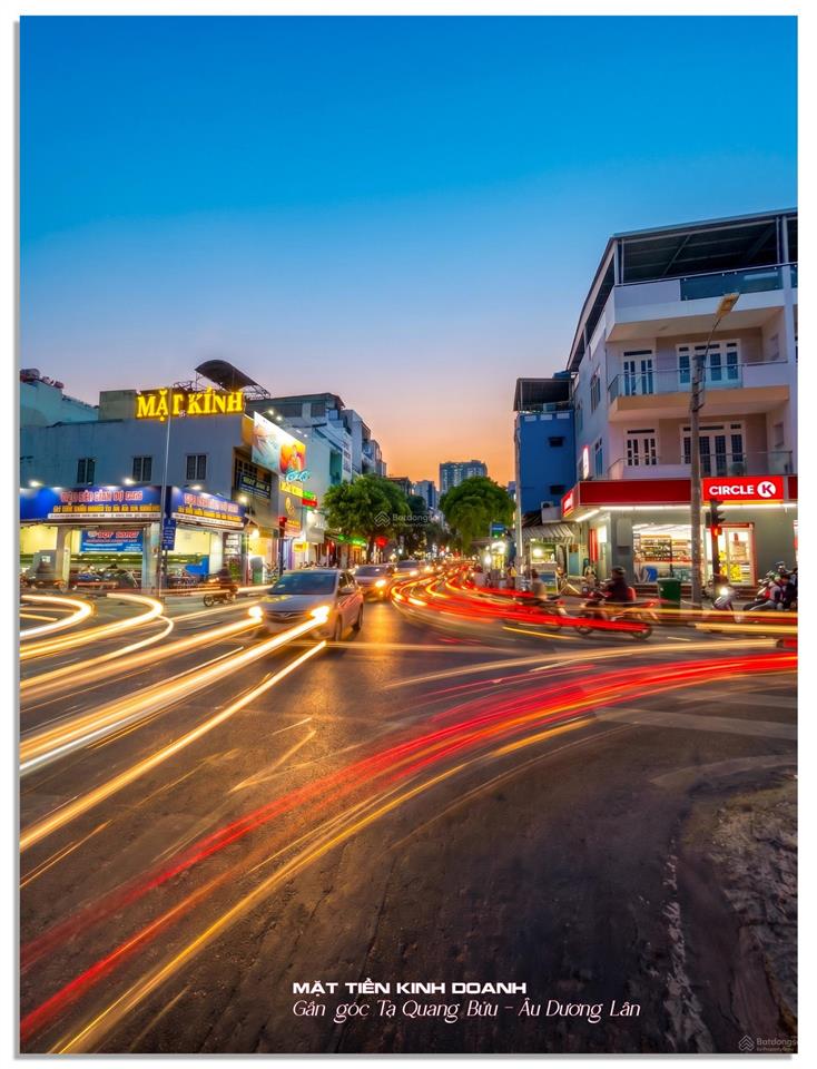 Mặt tiền góc tạ quang bửu  âu dương lân gần aeon  parc mall quận 8, chỉ 7,35 tỷ