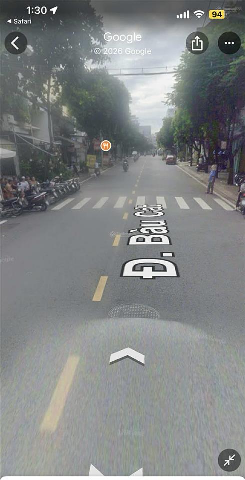 Bán nhà mặt tiền đường bàu cát