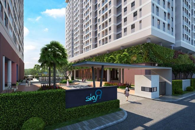 Bán căn 2pn 1wc giá tốt chỉ 2.880 tỷ, có sổ hồng, sky9  liên phường