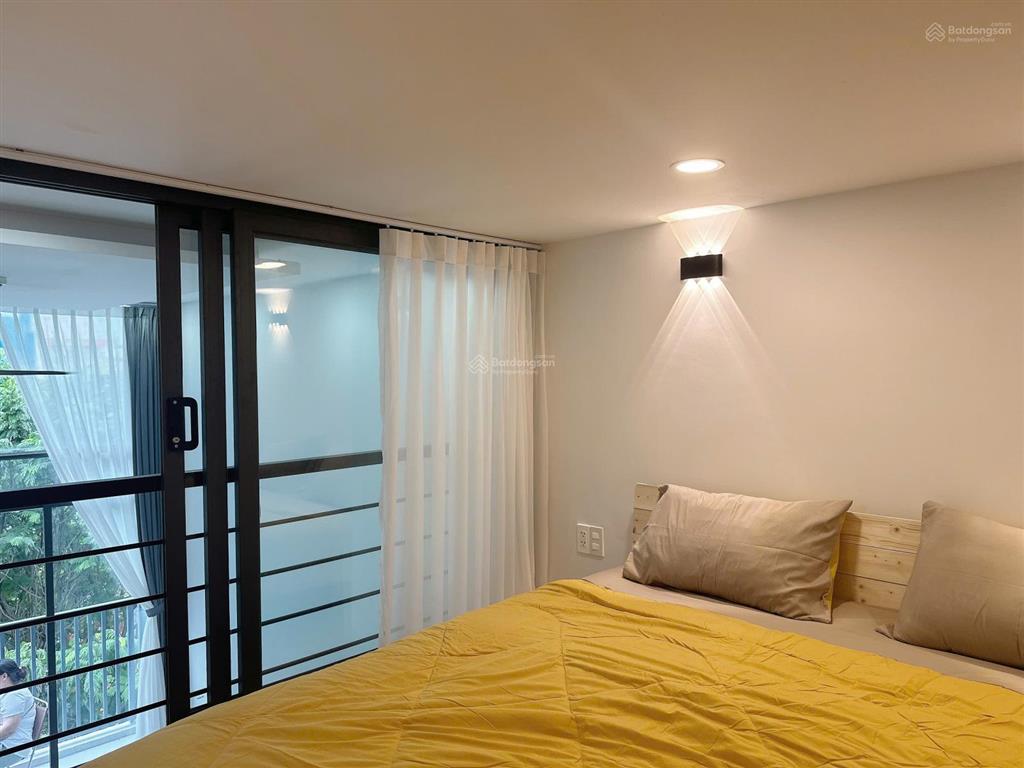 Cho thuê officetel sky9 1pn 1wc, sàn 37m² + gác 15m², nội thất mới, 9 triệu/tháng