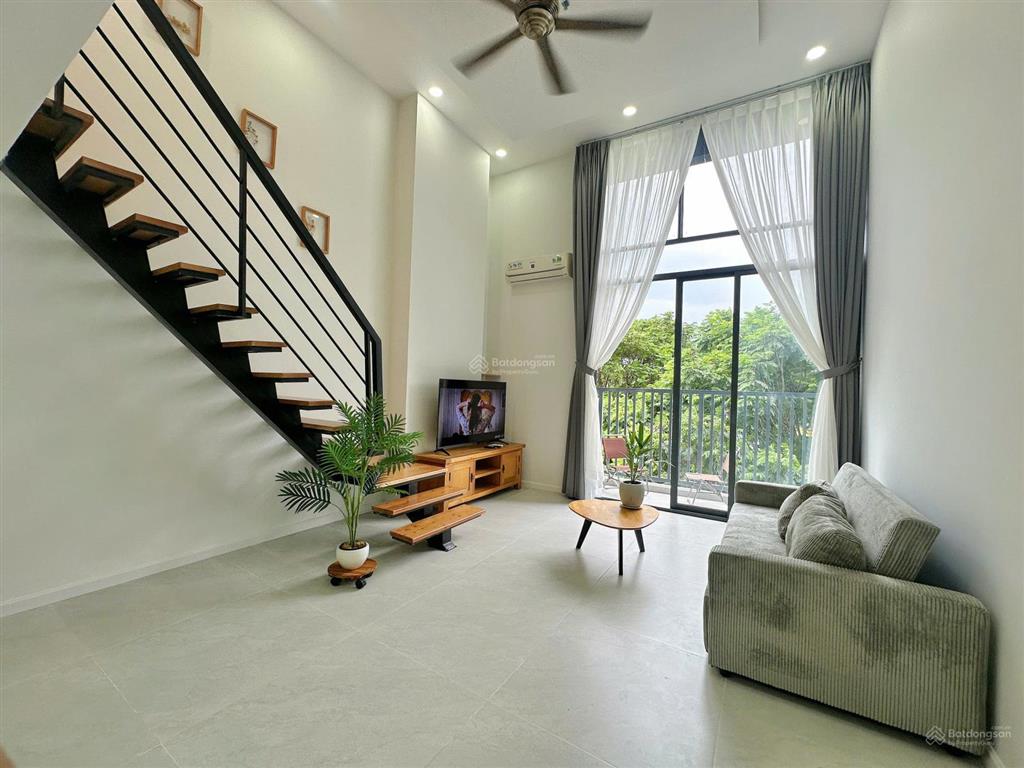 Cho thuê officetel sky9 1pn 1wc, sàn 37m² + gác 15m², nội thất mới, 9 triệu/tháng
