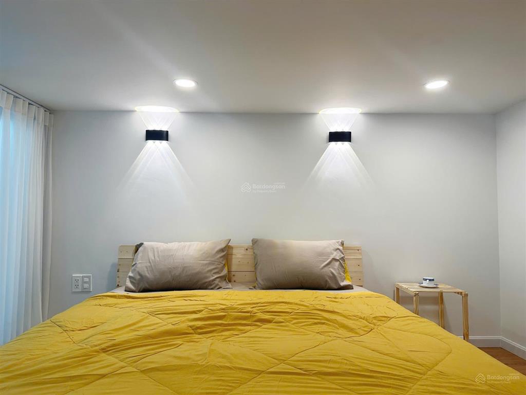 Cho thuê officetel sky9 1pn 1wc, sàn 37m² + gác 15m², nội thất mới, 9 triệu/tháng