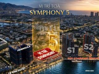 Symphony 5  booking chiết khấu ngay 5%, studio chỉ 2,13 tỷ | cho thuê 1820tr/tháng