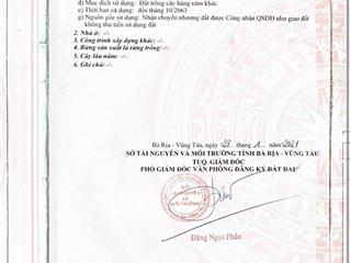 Bán 1,000m2 đất làm farm tại đất đỏ, bà rịa vũng tàu, giá 800 triệu, sổ hồng công chứng ngay