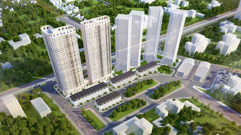30tr/thang  400m2 san cho thuê nhà biệt thự tại jade square, bắc từ liêm, hà nội