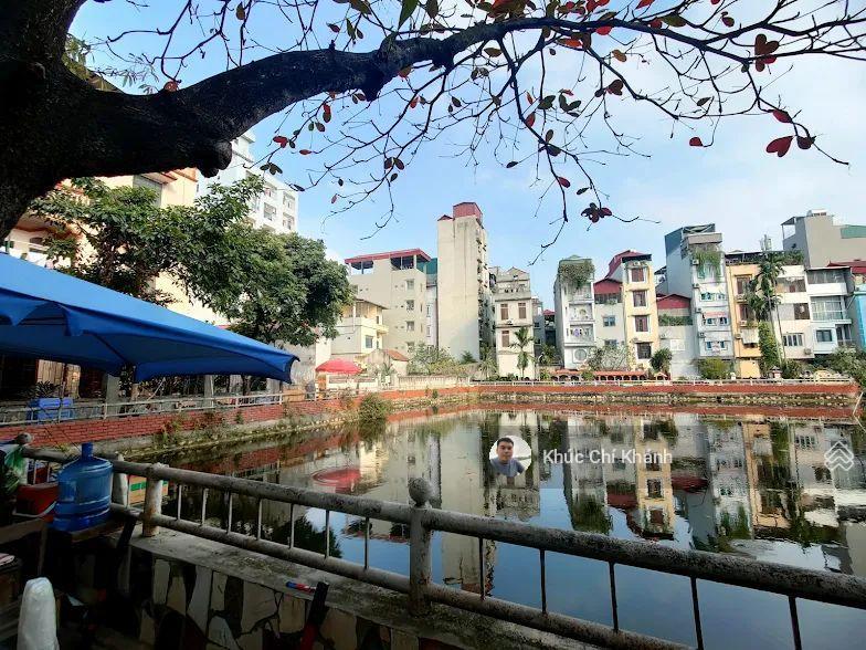 Bán nhà trần bình 78m 5t 20.48 tỷ pl vỉa hè, gara ô tô tránh kinh doanh tấp nập, view hồ thoáng mát