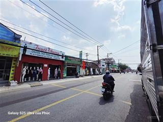 Cần bán nhà 2 mặt tiền lý thường kiệt, tt. hóc môn 111m^2 ngang 6.2m sẵn dòng tiền 15tr/tháng