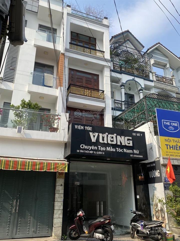 Nhà mặt phố tân thới hiệp 13  quận 12  giá cũ 7.8 hạ còn 7.2 tỷ  có ngay nhà 4 tầng, 6pn, 7wc