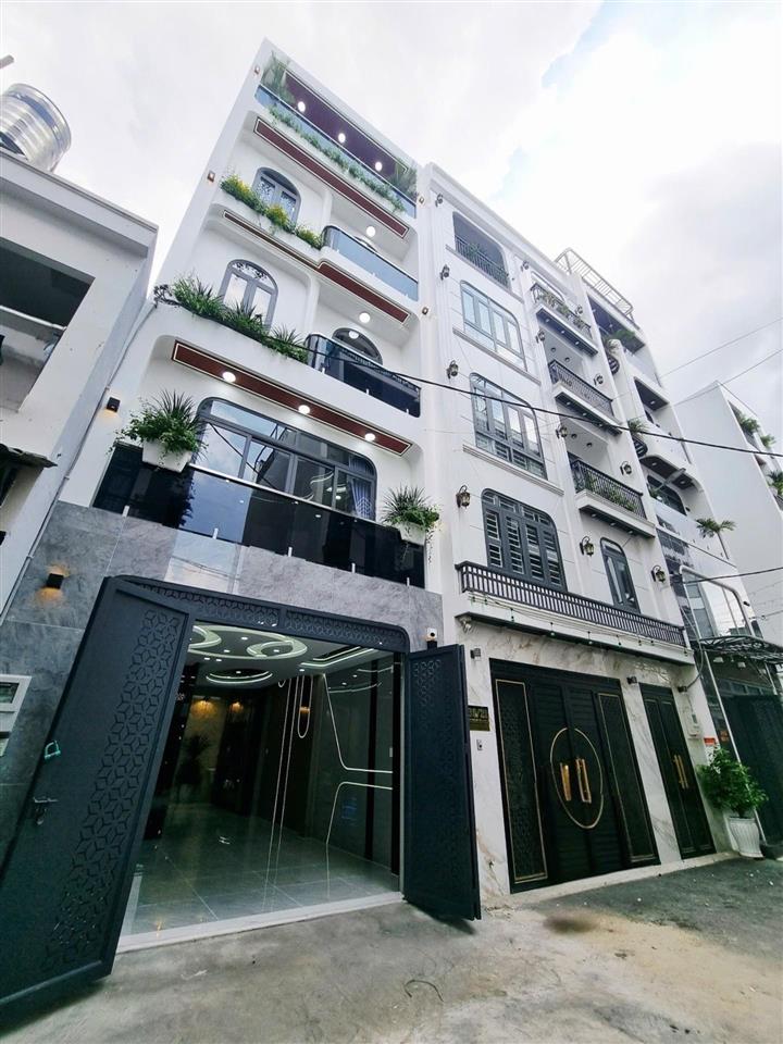 Nhà 5 tầng thang máy 55m 4pn 5wc xe hơi ngủ nhà 8.3 tỷ