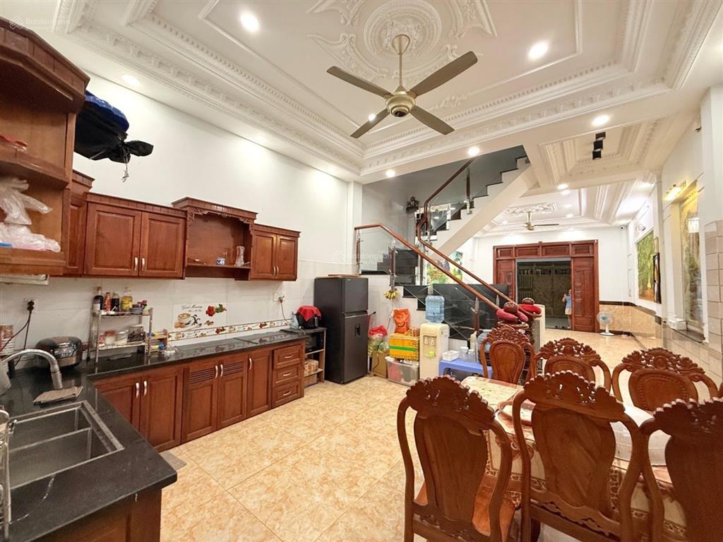 Nhà 4 tầng tch 24/q12 | 100m2 | ngang 5m | sân đậu ô tô | gần chợ ba bầu | hơn 7 x đồng
