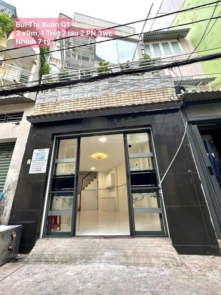 Bùi thị xuân hxh, 1 trệt 2 lầu , dtsd 100m2 , hoàn công, thu nhập 20tr/ tháng