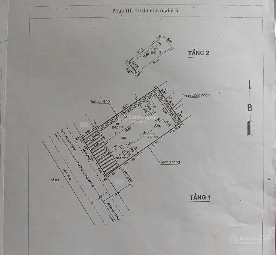 Sắp chốt  mặt tiền 16x30m võ văn ngân  đvb thủ đức chỉ 62 tỷ