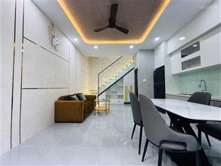 Nhà mới 3 lầu (dt 4.5 x 7)  3pn  hẻm 3.5m phan huy ích gò vấp  giá 3.18 tỷ
