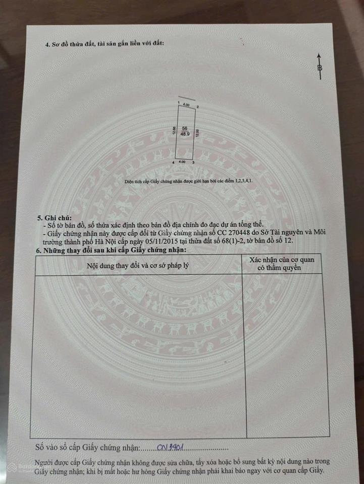 Em cần bán lô đất 48m tại mai lâm, đông anh thông ô tô tài chính nhỏ