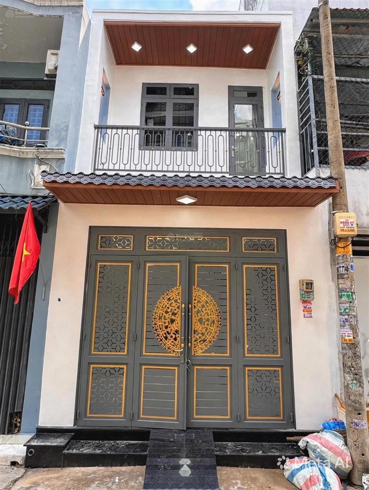 Bán gấp nhà hẻm xe hơi 4m  bình tân  44m² x 2 tầng  sổ riêng  kế ngã tư 4 xã  vào ở ngay