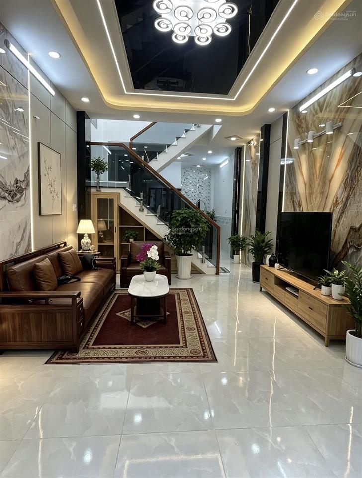Bán nhà mới 4x12m  2 tầng btct  bình tân  hẻm 6m thông  tặng full nội thất  mtkd  4.7 tỷ