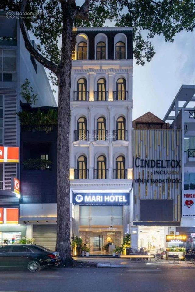 Khách sạn mặt tiền nguyễn cư trinh quận 1  dt 5,5x18m  7 tầng  hđt 200 triệu  giá 37 tỷ
