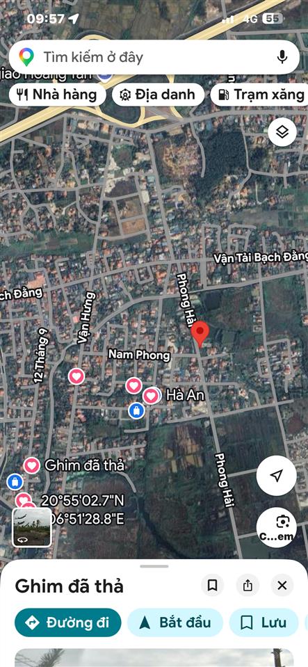 Bán ô đất trục chính đường phong hải 30m,cách vinhomes hạ long xanh chỉ 300m,giá tốt vị trí đẹp