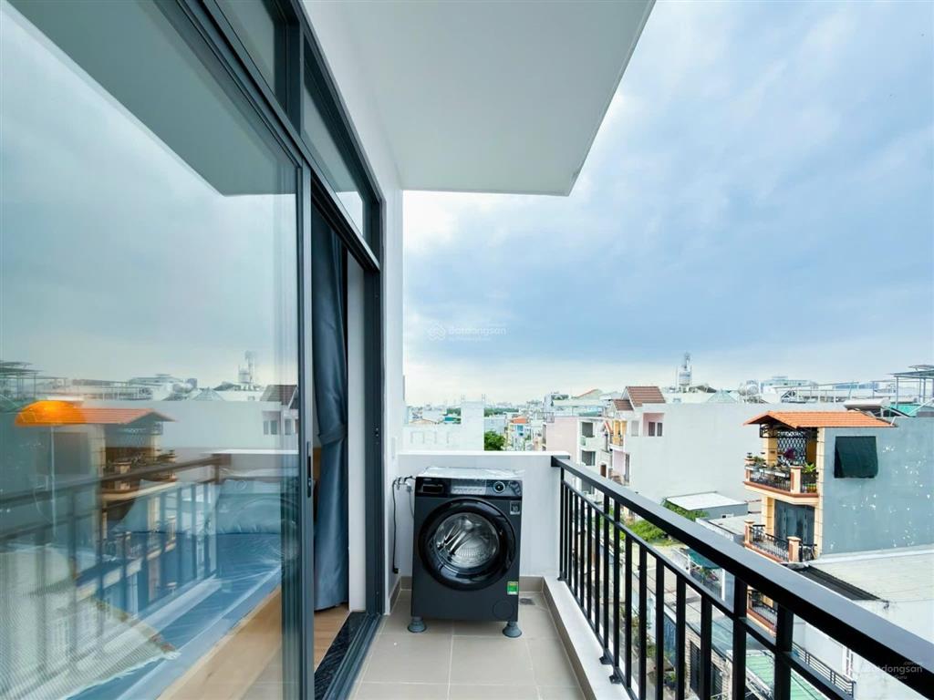 Căn hộ ban công full nội thất có máy giặt riêng gần chợ, tdtu, ufm, nttu, rmit