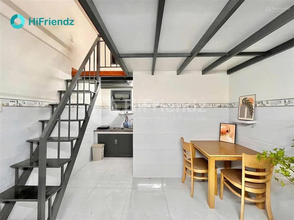 Căn hộ có gác cao full nội thất phù hợp ở 34 người gần vng, kcx, ufm, quận 4, quận 1