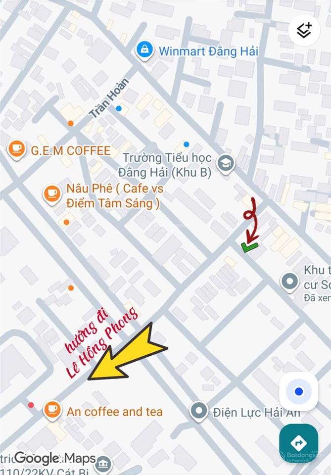 Bán đất khu tái định cư sở tư pháp, hải an, hải phòng