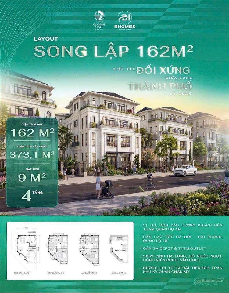 Bán 1 căn song lập sát biển tại vin hạ long xanh