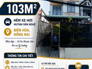 Nhà 3t 103m, ngang 4,5m, biên hòa, đồng nai