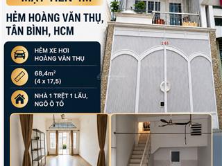 Bán nhà hẻm xe hơi hoàng văn thụ  tân bình