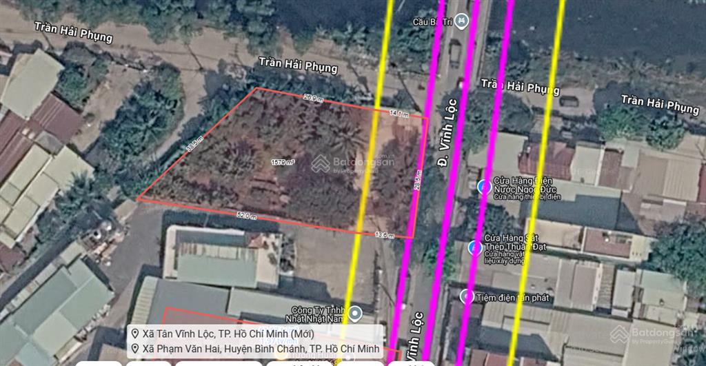 Siêu phẩm 3 mặt đường 1500m đất, ngang 28,5m, bình chánh, hcm